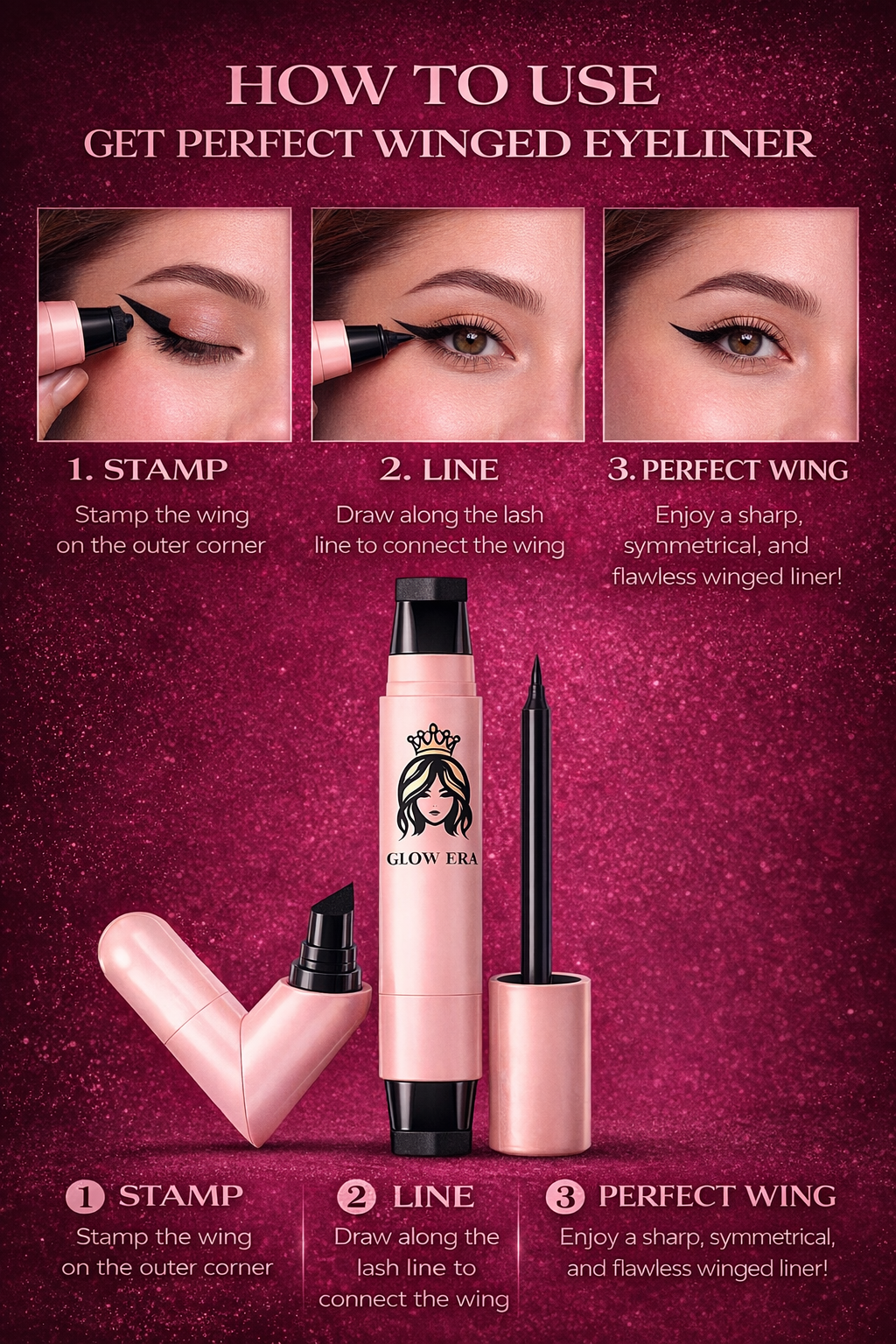 Glow Era Rotating Eyeliner Stamp Pen